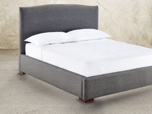 Victoria Curved Upholstered <span class="color">Charcoal</span>